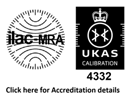 UKAS Accreditation logo